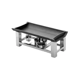 Rechaud - H 12 x 30 x 15 CM - 0.1 KG - RVS - 115041