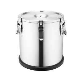 Gamel - H 31 CM - 8 KG - Ø30 CM - RVS 18/10 - 20 Liter - 961012