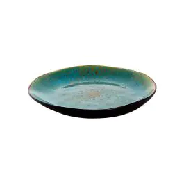 Bord - Ø20.5 CM - 6 Stuks - Turqoise - Palmer - Lotus - 531015