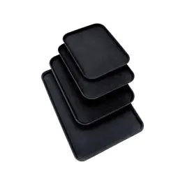 Dienblad - Antislip - Zwart - B 46 x D 36 CM - G-Line