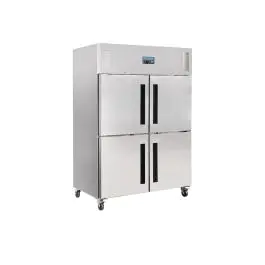Horeca Vrieskast - 20 x 2/1 GN - 2 deurs - H 201 x 134 x 80 CM - 230 V - RVS - Polar - CW196