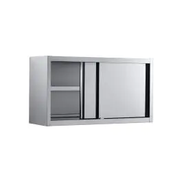 Wandkast - RVS - H 66 x 200 x 40 CM - Schuifdeuren - G-Line