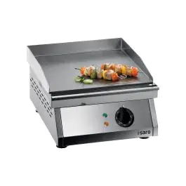 Grillplaat - Elektrisch - RVS - 230V - H 24.5 x B 40 x D 50 CM - Saro - 172-3025