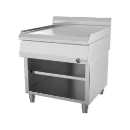 Neutrale Werkunit - Open Onderstel - RVS - B 80 CM - G700 Line - G-Line