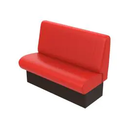 Eetbank Bistro - Rood - B 120 CM - G-Line