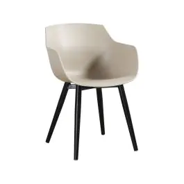 Stoel Alexia - Taupe / Zwart - Kunsstof - G-Line
