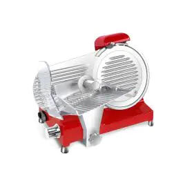 Vleessnijmachine - Deluxe - Ø 22 CM Mes - Rood - RVS - 230V - G-Line