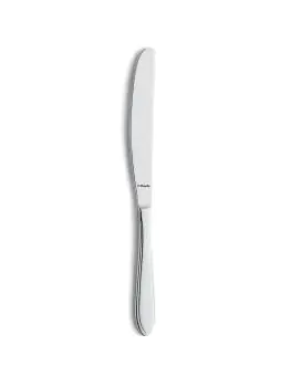 Tafelmes - Punt Filet - 12 stuks - 24 CM - Zilver - RVS - Amefa - 090000B000305
