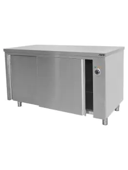 Verwarmde werktafelkast - H 85 x B 180 CM - Saro - 700-2120