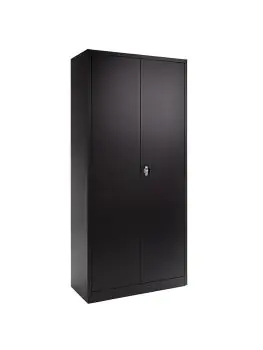 Dossierkast - Zwart - H 195 x 92 x 42 CM - FLC