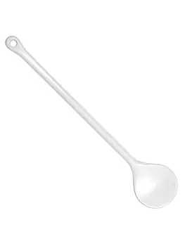 Kooklepel - 0.04 KG - 31 CM - Polybutyleentereftalaat (Pbt) - Wit - WACA - 937220