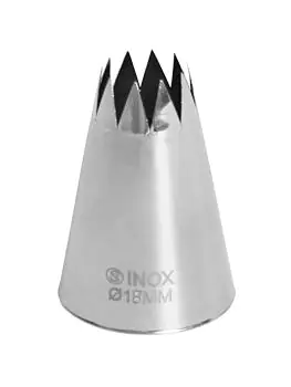 Spuitje - 0.014 KG - Ø1.8 CM - RVS - 895141