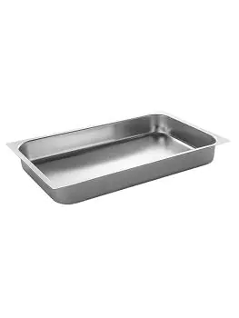 Gastronormbak - 1/1 GN - 8.8 Liter - H 6.5 x 53 x 32.5 CM - RVS - Caterchef - 953313