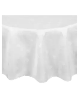 Tafelkleed - Wit - Ø 173 CM - Katoen - Mitre Luxury - HB558