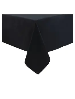 Tafelkleed - Zwart - 178 x 275 CM - Polyester - Mitre Essentials - HB564