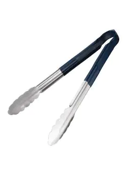 Serveertang - Blauw - 30 CM - RVS - Hygiplas - CB156
