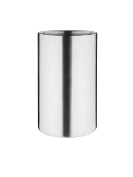 Flessenkoeler - 2 Liter - Ø 12 x H 20 CM - RVS - Olympia - C386