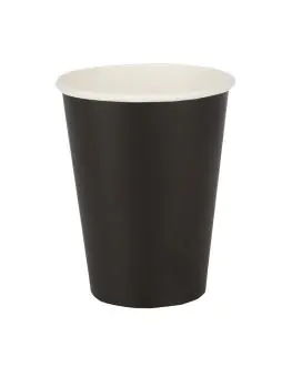 Wegwerp koffiebekers - 34 CL - 1000 stuks - Zwart - Ø 8.95 x H 11 CM - Karton - Fiesta - GF042