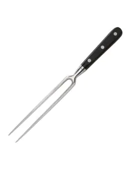 Vleesvork - Zwart - H 2.6 x 1.6 x 32.5 CM - RVS - Deglon Sabatier - C030