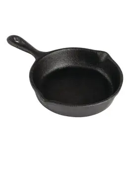 Serveerpan - Ø 11.5 x H 2.6 x 16 x 11.5 CM - Gietijzer - Olympia - GJ553