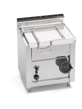 Kantelbare braadslede - 60 Liter - Gas - Berto's - G7BR8/I