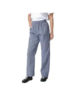Broek - Unisex - Blauw/Wit - Polyester/Katoen - Whites Chefs Clothing - B311