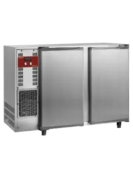 Flessenkoeler - 375 Liter - 3-Deurs - RVS - Diamond
