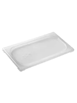 Deksel Gastronorm - 1/3 GN - 32.5 x 17.6 CM - Polypropyleen - Transparant - -40°C / +95°C - Standaard - Caterchef - 853857