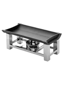 Rechaud - H 12 x 30 x 15 CM - 0.1 KG - RVS - 115041