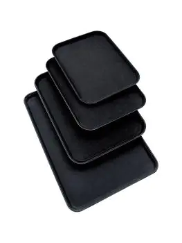 Dienblad - Antislip - Zwart - B 46 x D 36 CM - G-Line