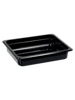 Gastronormbak - 1/2 GN - 65 MM - Zwart - Polycarbonaat - G-Line