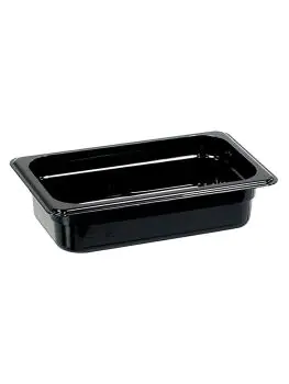 Gastronormbak - 1/4 GN - 65 MM - Zwart - Polycarbonaat - G-Line