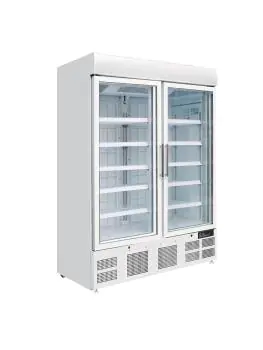Vrieskast glazen deur - 920 Liter - 2 deurs - H 202.2 x 137 x 72 CM - 230 V - Polar - GH507