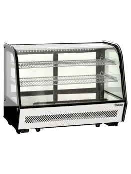 Koelvitrine - 160 Liter - Zwart - Bartscher - 700203G