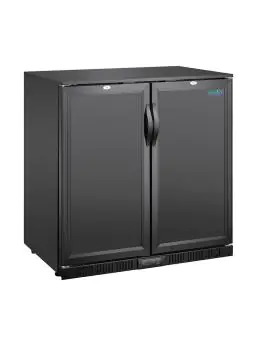 Barkoelkast - 198 Liter - 2-Deurs - Zwart - Polar