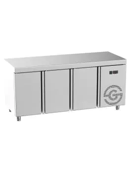 Koelwerkbank - 3-Deurs - RVS - 230V - H 85 x B 179 x D 70 CM - G-Line