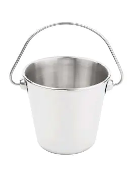 Emmer Mini - 0.4 Liter - RVS - Ø 9.5 x H 9.5 CM - G-Line