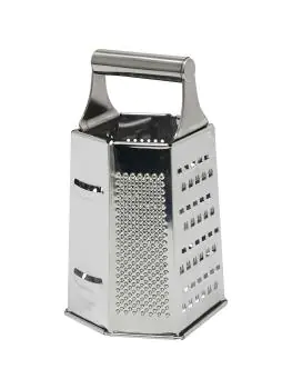 Rasp - 6 Zijden - RVS - H 19 CM - G-Line