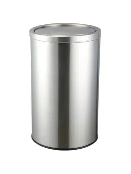 Afvalbak - Swingdeksel - 50 Liter - RVS - G-Line