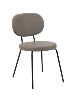Stoel Rondo - Grijs - Kunstleer - G-Line