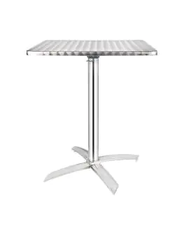 Tafel - H 72 x 60 x 60 CM - RVS - Bolero - CG838