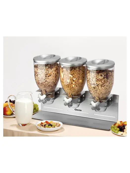 Granendispenser - 3 x 3.5 Liter - Bartscher - 500379 500379 €131.25 Food dispenser