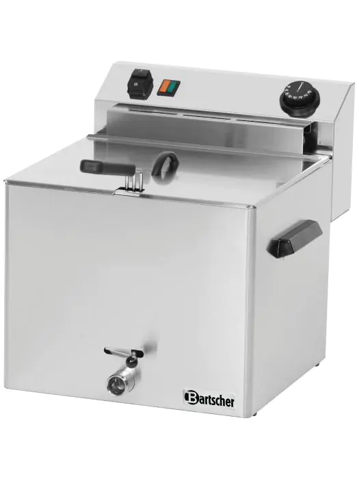 Friteuse - 10 Liter - Aftapkraan - 400V - Bartscher - 162900 162900 €473.99 Friteuses 400 volt