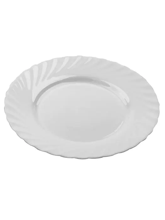Bord - Ø24.5 CM - 6 Stuks - Wit - Arcoroc - Trianon Wit - 122848 W122848 €15.36 Borden