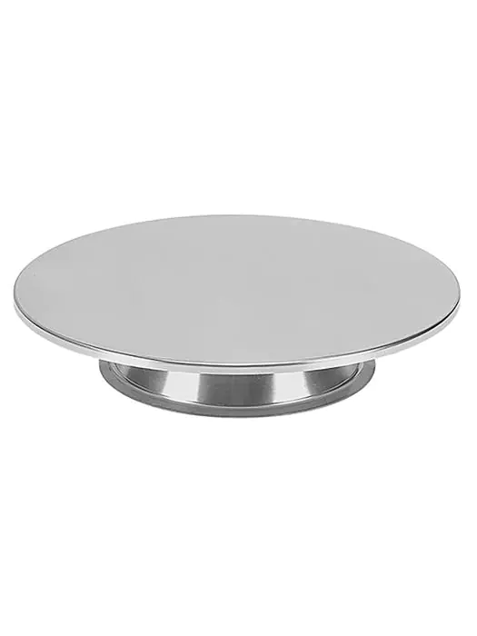 Taartstandaard - H 6 CM - 0.6 KG - Ø30 CM - RVS 18/08 - 055060 055060 €9.50 Taartstandaarden