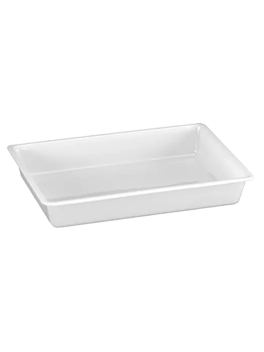 Restbak - H 8.5 x 53.5 x 38.5 CM - 0.8 KG - Polypropyleen - Wit - 12 Liter - -40°C / +75°C - Denox - 600014 600014 €6.45 Restbakken - kunststof