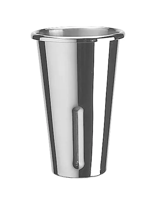 Mengbeker - 0.38 KG - RVS - 0.675 Liter - 408914 408914 €29.00 Mixbekers