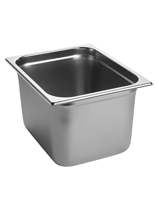 Gastronormbak - 1/2 GN - 12 Liter - H 20 x 32.5 x 26.5 CM - RVS - Caterchef - 953121 953121 €23.88 Gastronorm bakken