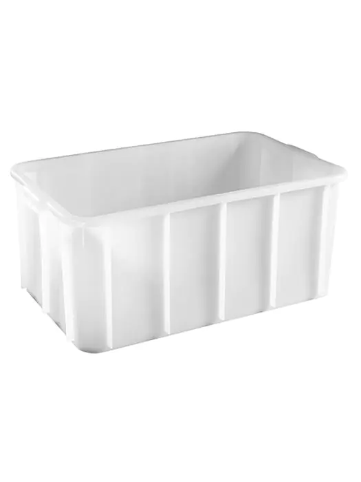 Stapelbak - H 9.5 x 43 x 32 CM - 1 KG - Polyethyleen - Wit - 10 Liter - 956010 956010 €9.10 Stapelbakken