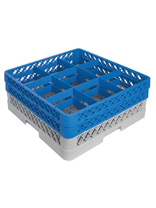 Voetglazenkorf - H 18 x 50 x 50 CM - 0.01 KG - Polypropyleen - Voetglazenkorf - CaterRacks - CR0922 CR0922 €25.50 Afwaskorven voor voetglazen